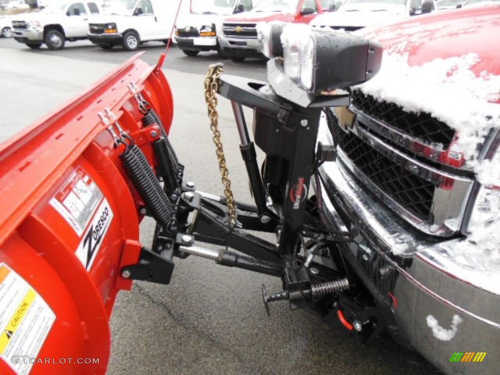 2013 Chevrolet Silverado 3500HD WT Regular Cab 4x4 Plow Truck Western Plow Assembly Photo #73999943