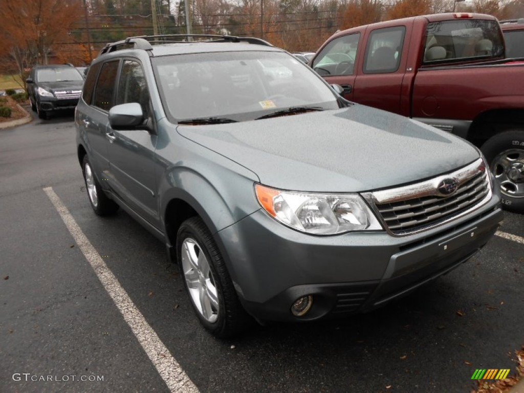 2009 Forester 2.5 X L.L.Bean Edition - Sage Green Metallic / Platinum photo #1