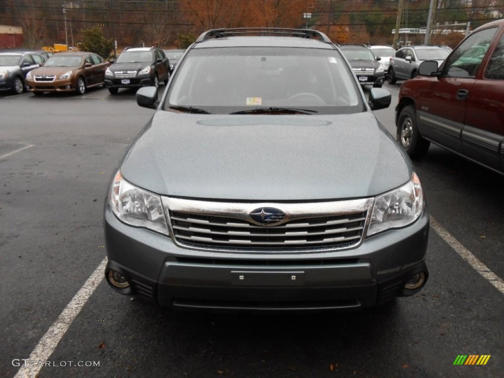 2009 Forester 2.5 X L.L.Bean Edition - Sage Green Metallic / Platinum photo #2