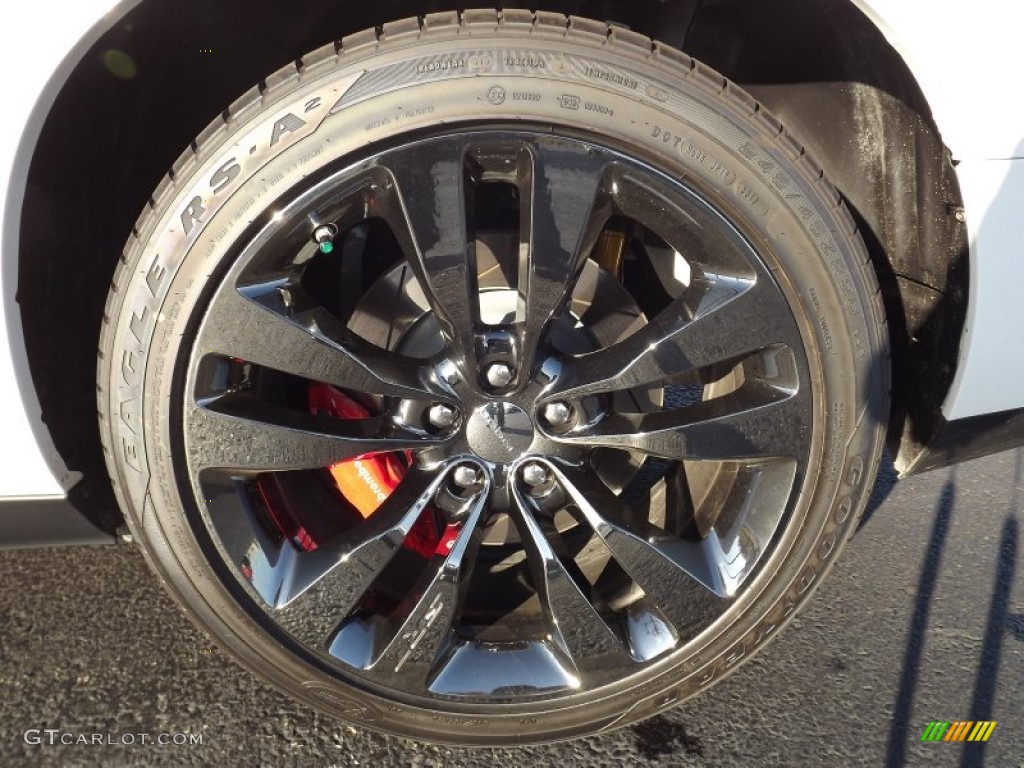 2013 Challenger SRT8 392 - Bright White / Dark Slate Gray photo #18