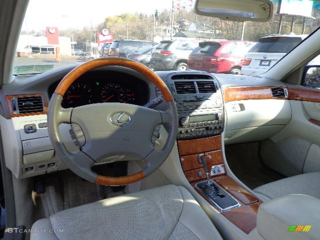 Ecru Interior 2003 Lexus LS 430 Sedan Photo #74000799