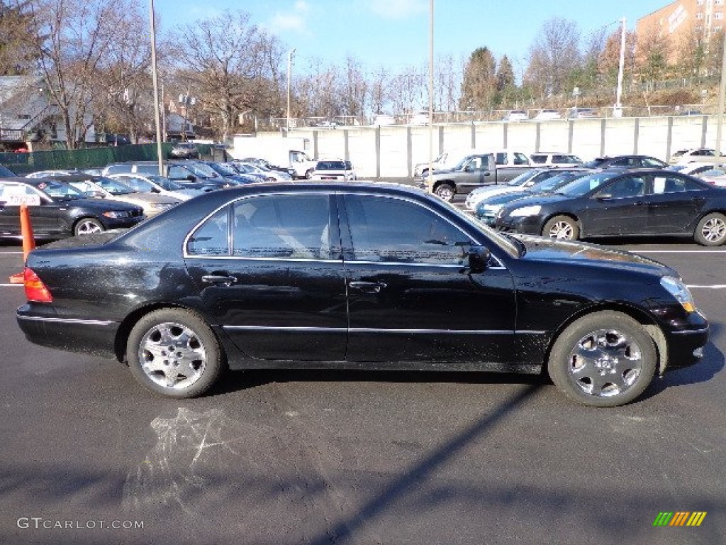 Black Onyx 2003 Lexus LS 430 Sedan Exterior Photo #74000947