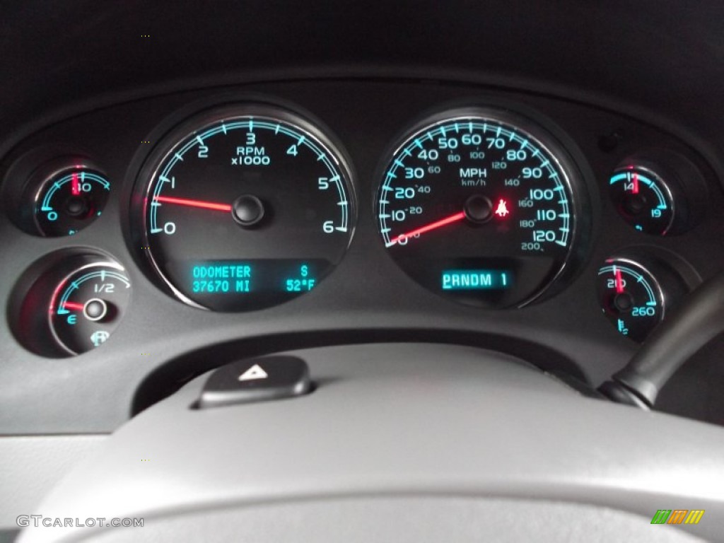 2011 Chevrolet Silverado 2500HD LTZ Crew Cab 4x4 Gauges Photo #74001606