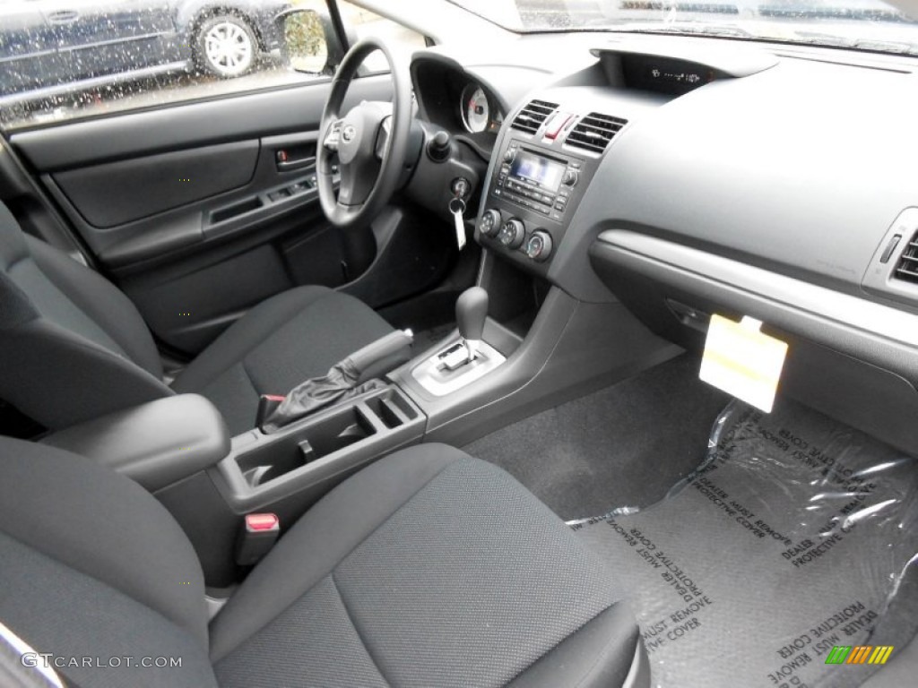 2013 Impreza 2.0i 4 Door - Dark Gray Metallic / Black photo #15