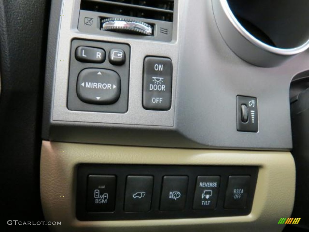 2012 Toyota Sequoia Platinum 4WD Controls Photo #74001618