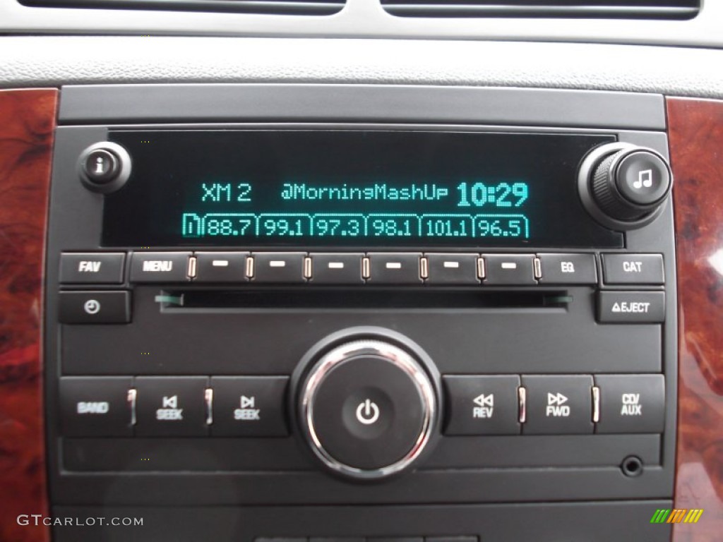 2011 Chevrolet Silverado 2500HD LTZ Crew Cab 4x4 Audio System Photo #74001672