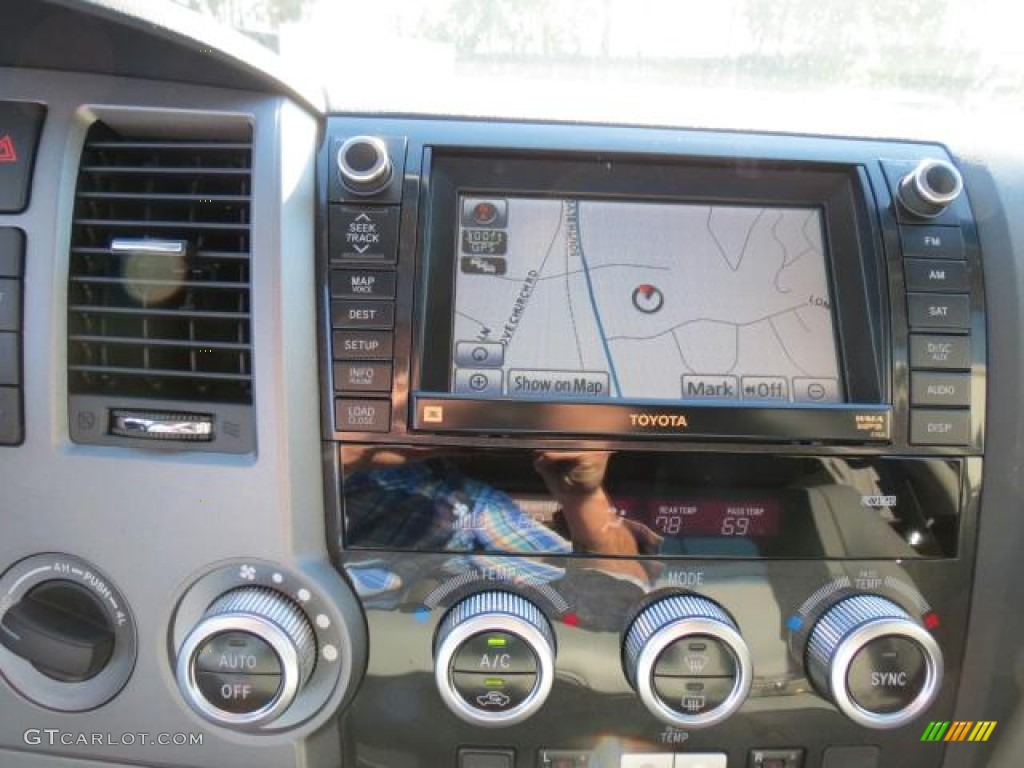 2012 Toyota Sequoia Platinum 4WD Controls Photo #74001996