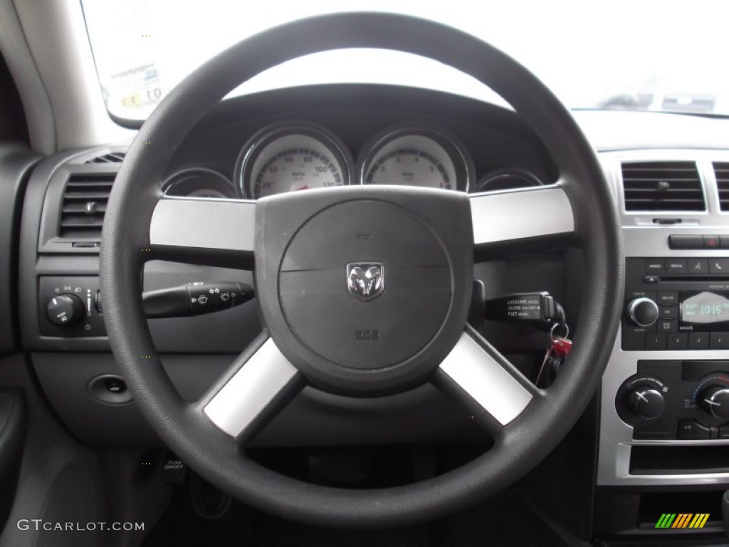 2010 Charger Rallye - Stone White / Dark Slate Gray/Light Slate Gray photo #14