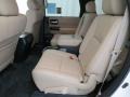 2012 Toyota Sequoia Sand Beige Interior Rear Seat Photo