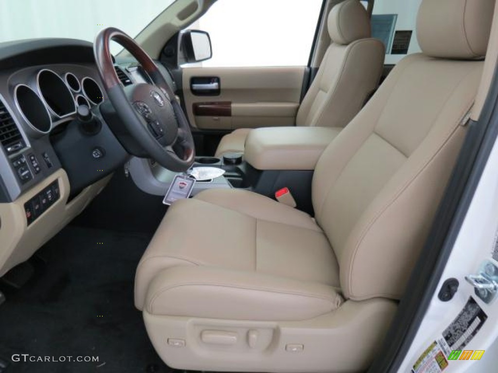 2012 Toyota Sequoia Platinum 4WD Front Seat Photo #74002467