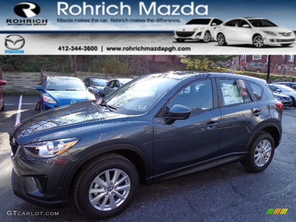 2013 CX-5 Sport - Metropolitan Gray Mica / Black photo #1