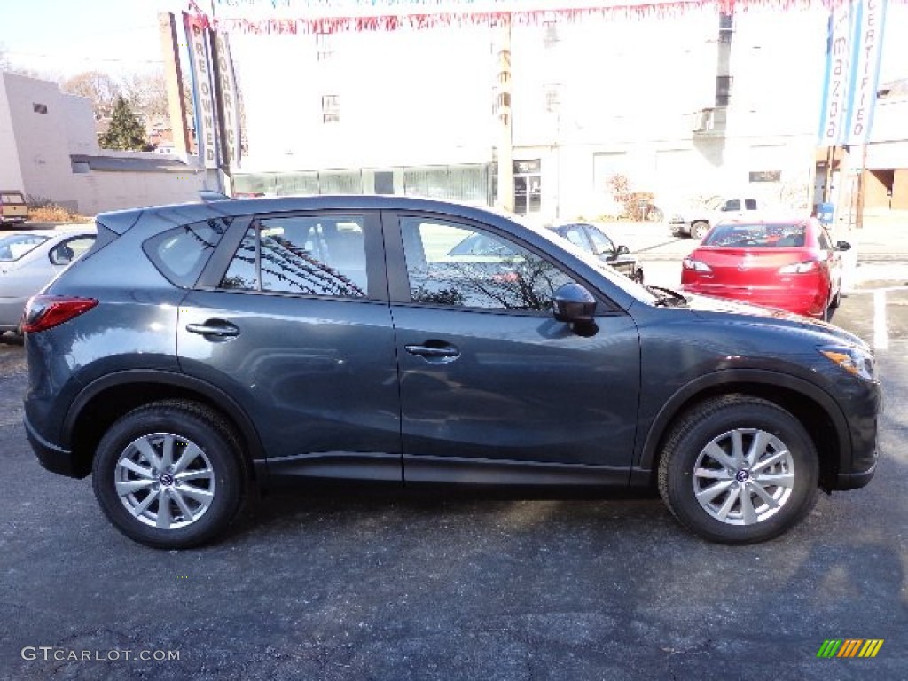 Metropolitan Gray Mica 2013 Mazda CX-5 Sport Exterior Photo #74002779