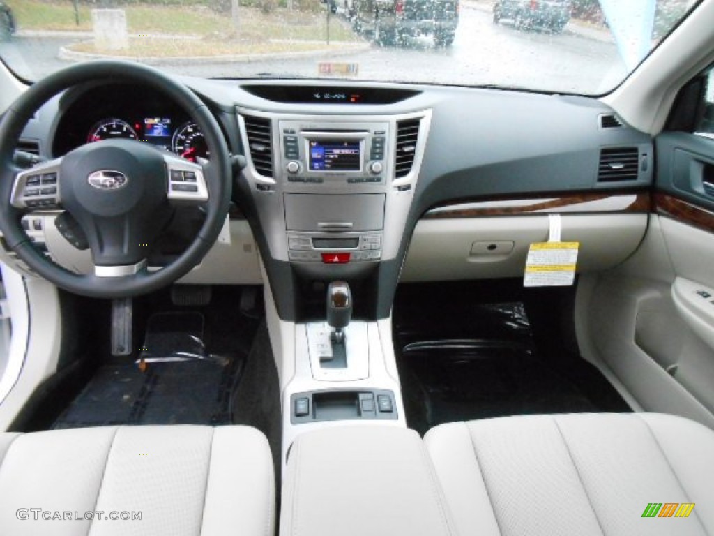 2013 Subaru Legacy 2.5i Limited Ivory Dashboard Photo #74003079