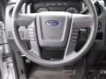 Steel Gray 2011 Ford F150 STX SuperCab 4x4 Steering Wheel