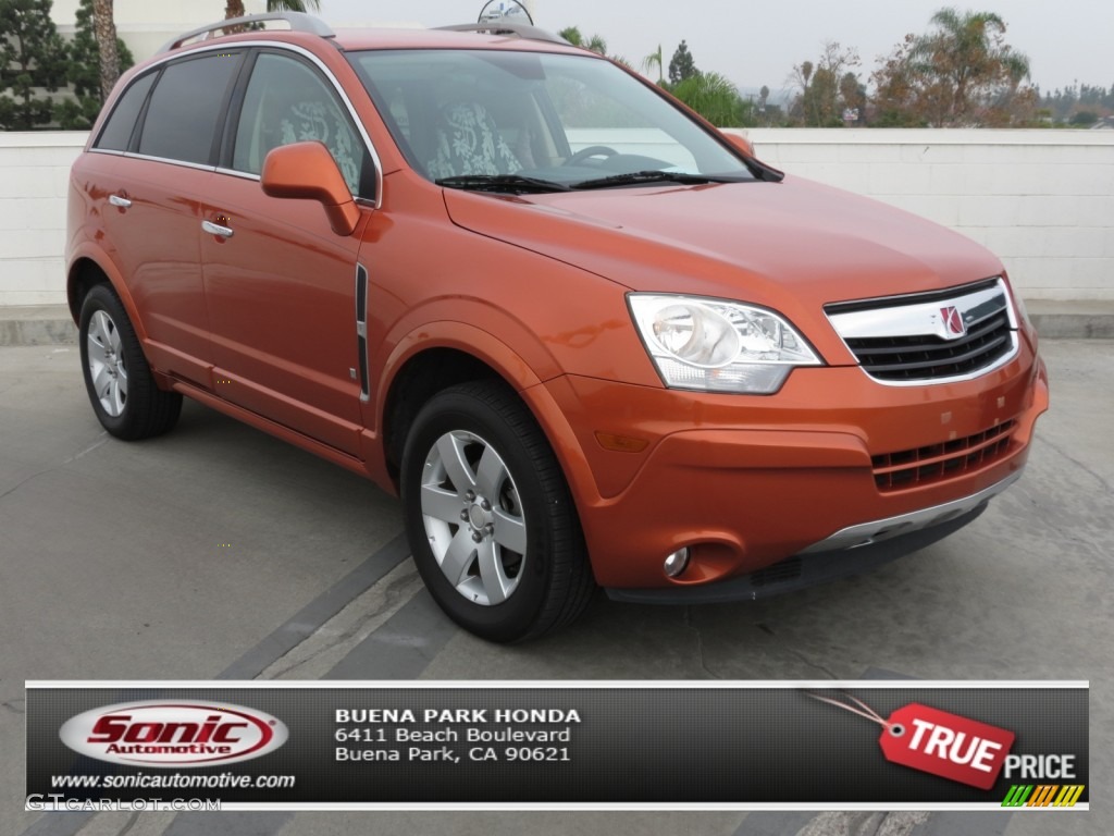 2008 VUE XR - Sunburst Orange / Tan photo #1