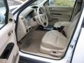 2008 Ford Escape Camel Interior Prime Interior Photo