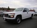 Summit White - Canyon SL Extended Cab Photo No. 3