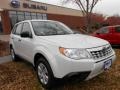 Satin White Pearl 2013 Subaru Forester 2.5 X Exterior