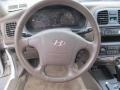 2005 Powder White Pearl Hyundai Sonata GL  photo #11