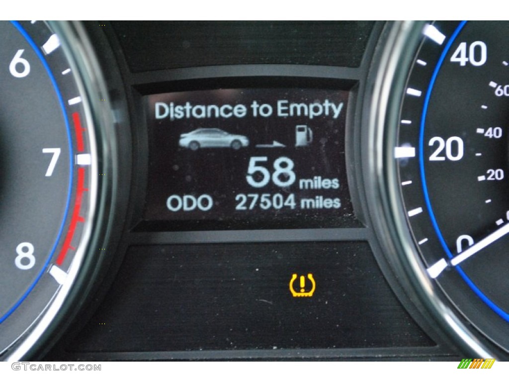 2011 Sonata Limited 2.0T - Midnight Black / Gray photo #17