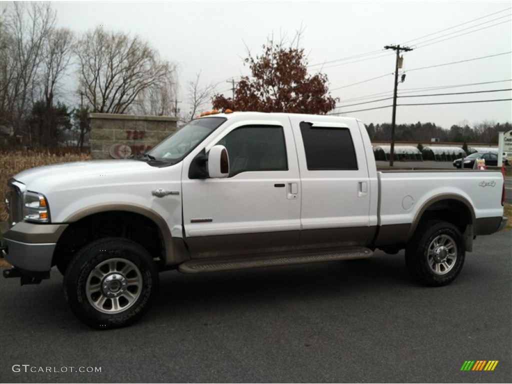 Oxford White Ford F350 Super Duty