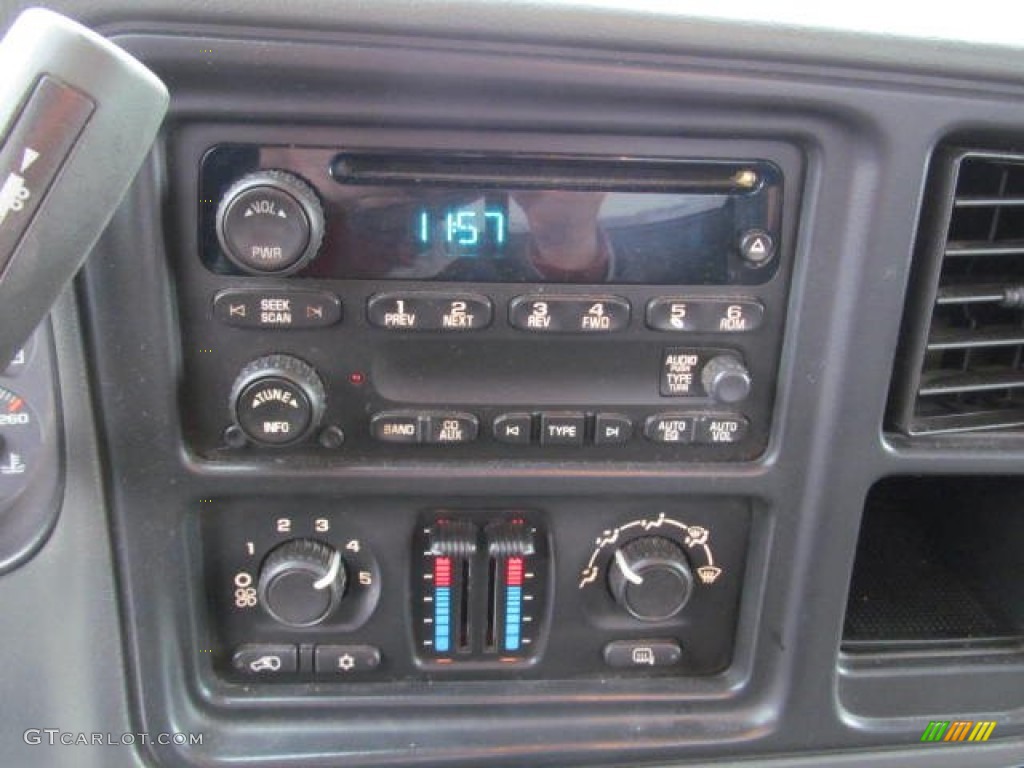 2006 Chevrolet Silverado 1500 Z71 Regular Cab 4x4 Controls Photo #74006522