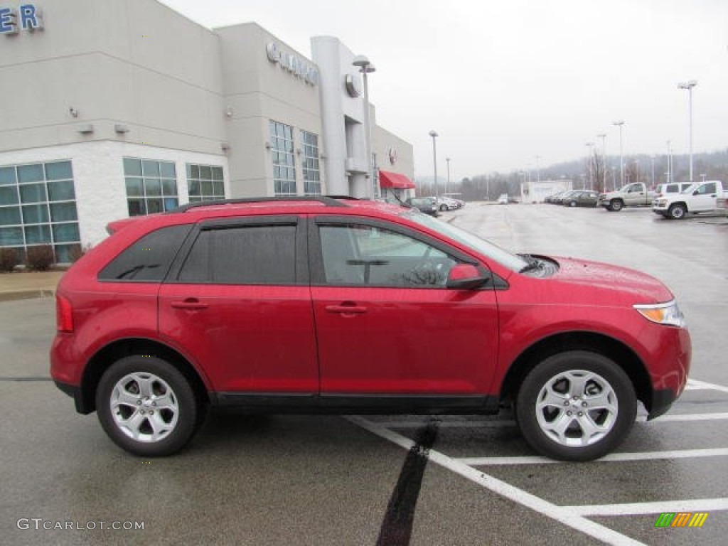 Red Candy Metallic 2012 Ford Edge SEL AWD Exterior Photo #74006784