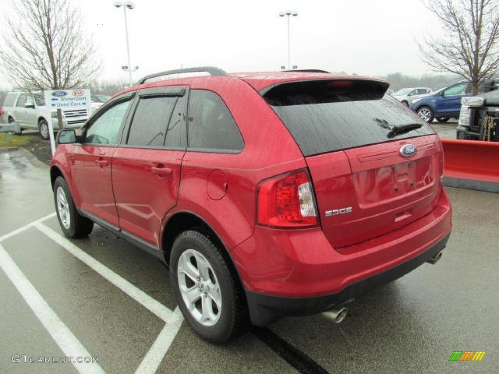 Red Candy Metallic 2012 Ford Edge SEL AWD Exterior Photo #74006931