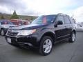 2009 Obsidian Black Pearl Subaru Forester 2.5 X Premium  photo #3