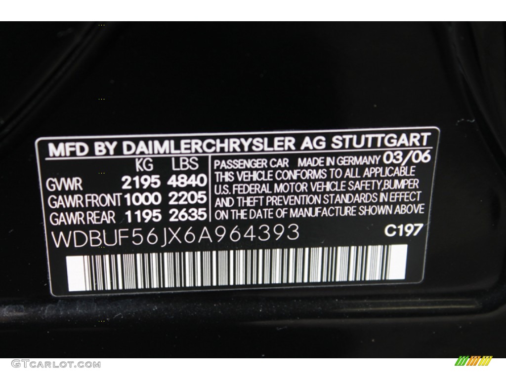 2006 Mercedes-Benz E 350 Sedan Parts Photos