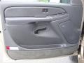 Dark Charcoal 2005 Chevrolet Silverado 2500HD LS Extended Cab Door Panel
