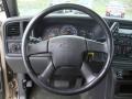 Dark Charcoal 2005 Chevrolet Silverado 2500HD LS Extended Cab Steering Wheel