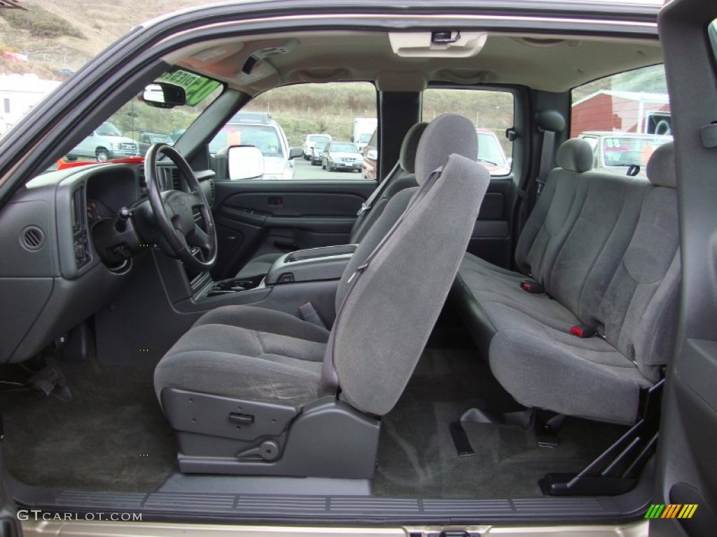 Dark Charcoal Interior 2005 Chevrolet Silverado 2500hd Ls