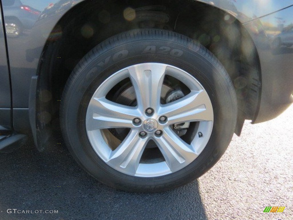 2010 Highlander Limited - Magnetic Gray Metallic / Ash photo #9