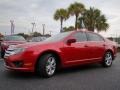 Red Candy Metallic 2012 Ford Fusion SE Exterior