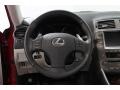 2006 Lexus IS Sterling Gray Interior Steering Wheel Photo