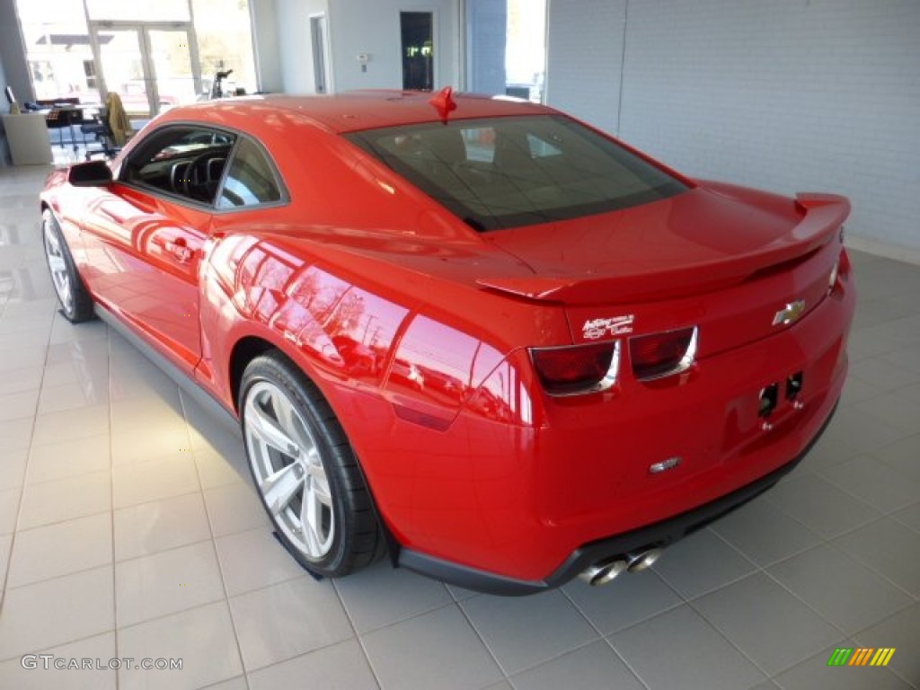 2013 Camaro ZL1 - Victory Red / Black photo #5