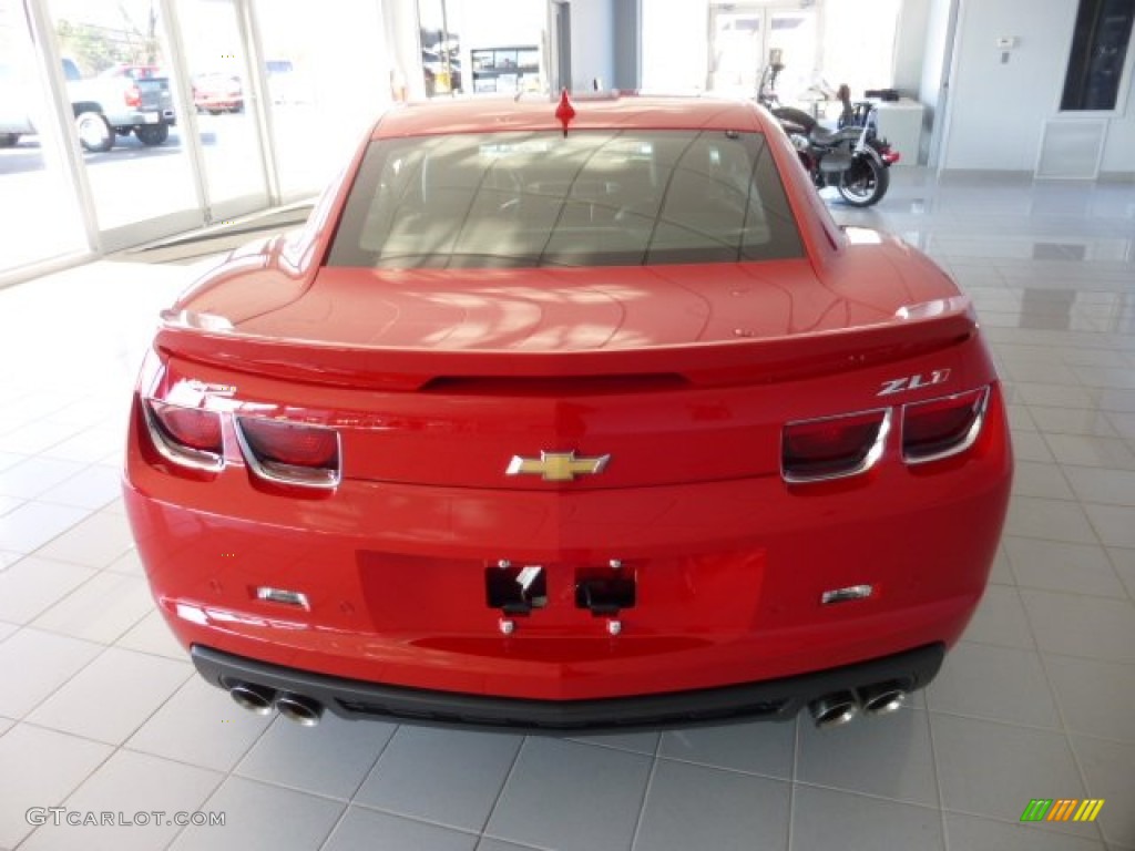 2013 Camaro ZL1 - Victory Red / Black photo #6