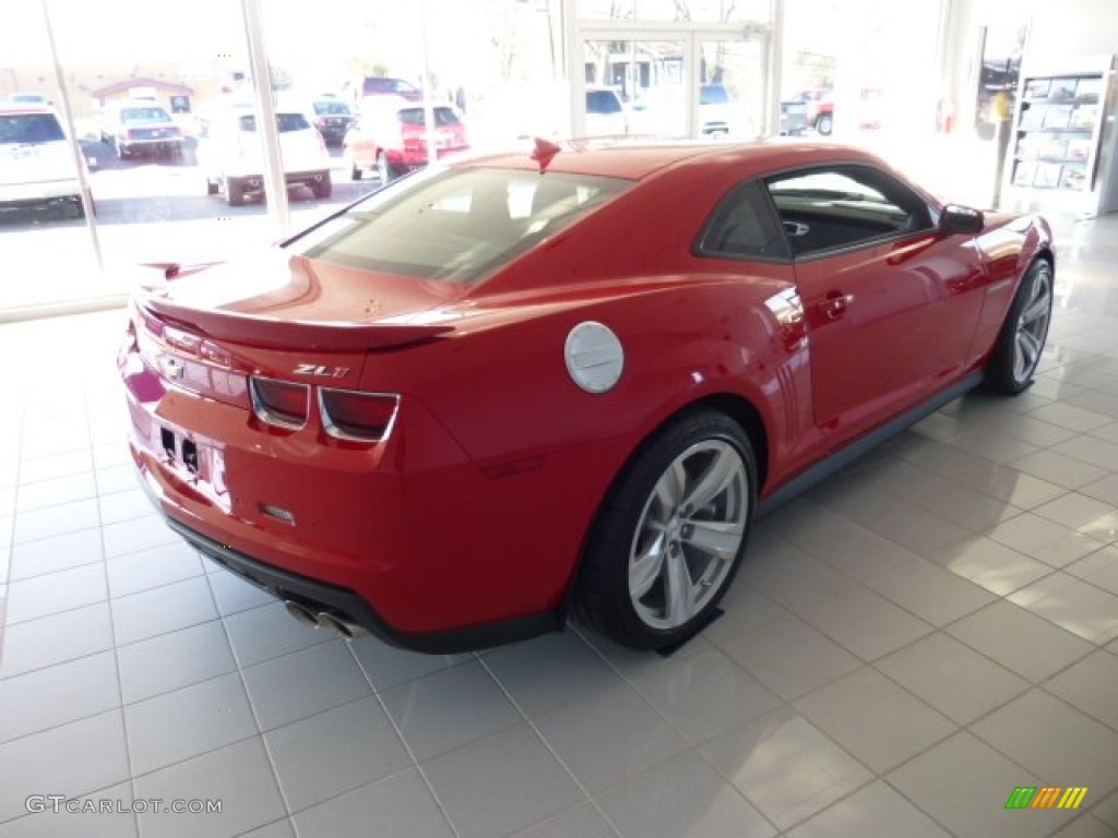 2013 Camaro ZL1 - Victory Red / Black photo #7
