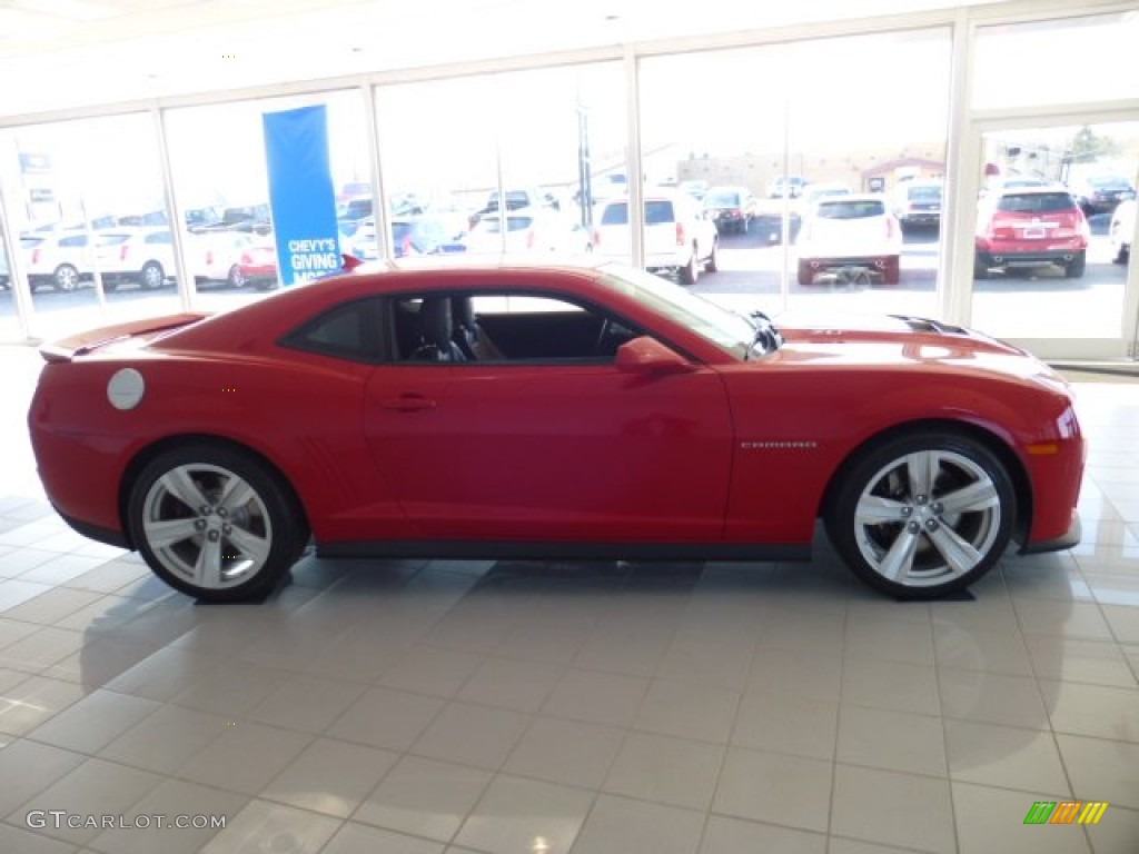 2013 Camaro ZL1 - Victory Red / Black photo #8