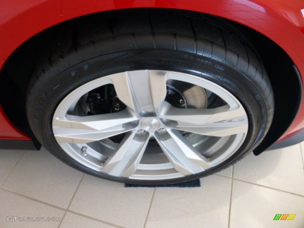 2013 Camaro ZL1 - Victory Red / Black photo #9