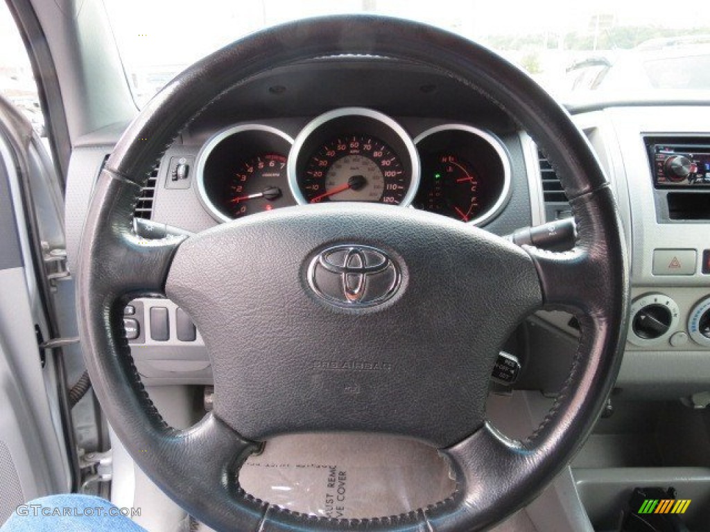 2005 Tacoma PreRunner Double Cab - Silver Streak Mica / Graphite Gray photo #17