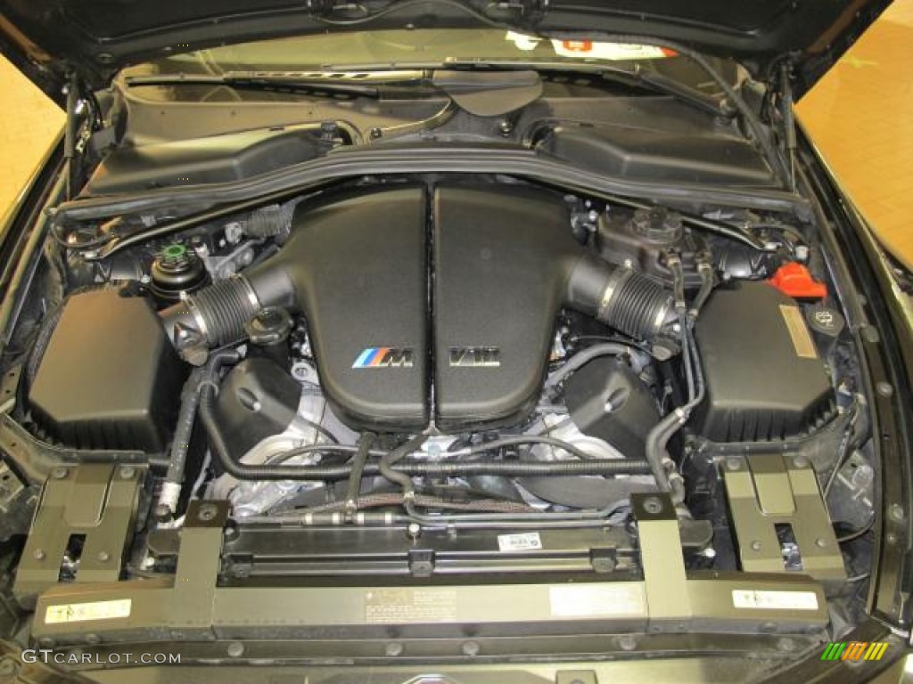 2010 BMW M6 Convertible 5.0 Liter DOHC 40-Valve VVT V10 Engine Photo #74011233