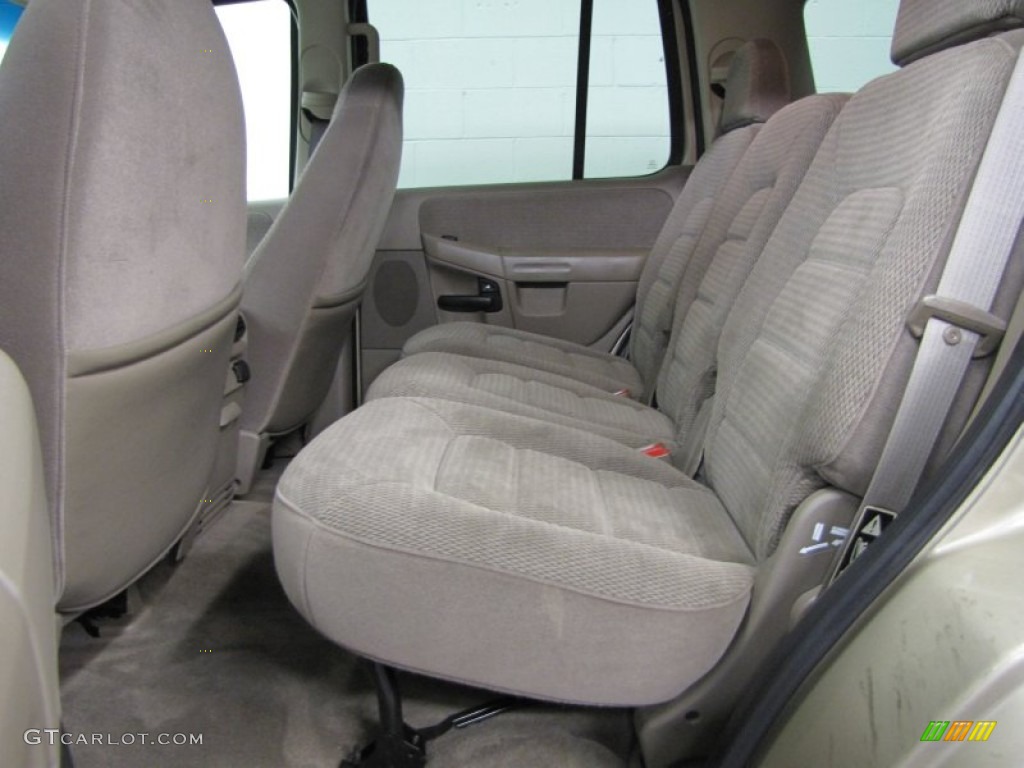 2002 Explorer XLT 4x4 - Harvest Gold Metallic / Medium Parchment photo #11