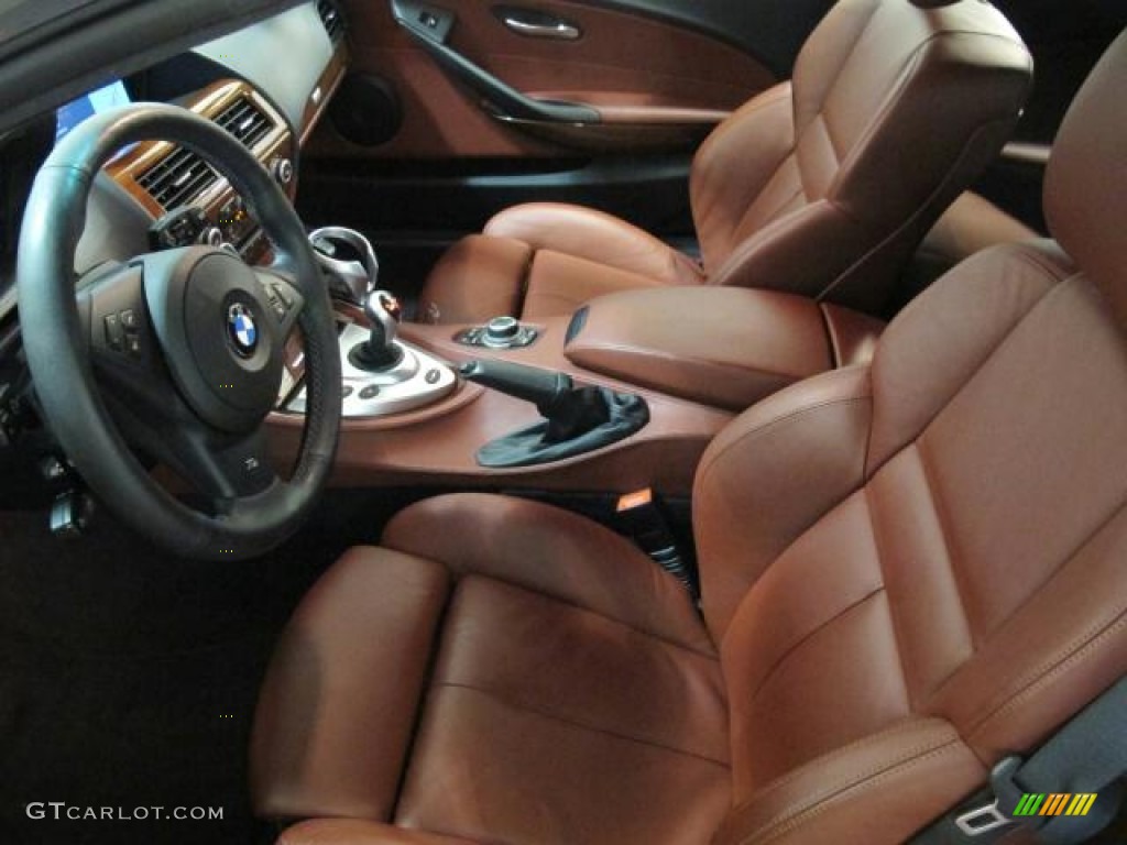 Portland Brown Interior 2010 BMW M6 Convertible Photo #74011296