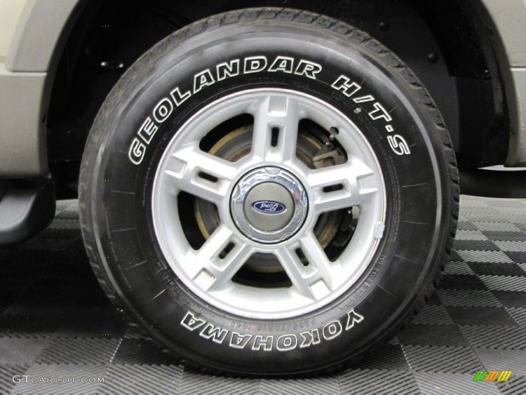 2002 Explorer XLT 4x4 - Harvest Gold Metallic / Medium Parchment photo #29