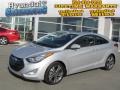 2013 Silver Hyundai Elantra Coupe SE  photo #1