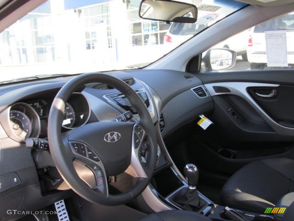 2013 Elantra Coupe SE - Silver / Gray photo #5