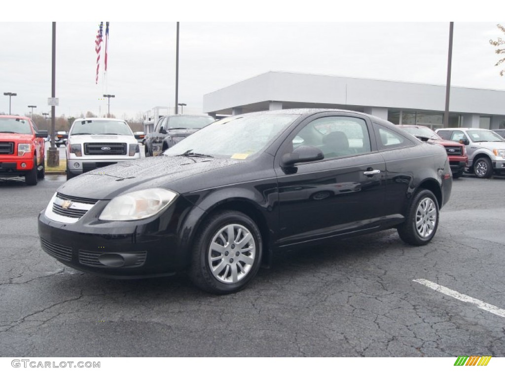 2010 Cobalt LT Coupe - Black Granite Metallic / Gray photo #6