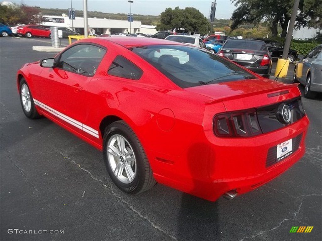 2013 Mustang V6 Coupe - Race Red / Charcoal Black photo #5